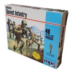 1983 Soviet Infantry H0/00 Scale model MPC Figure set